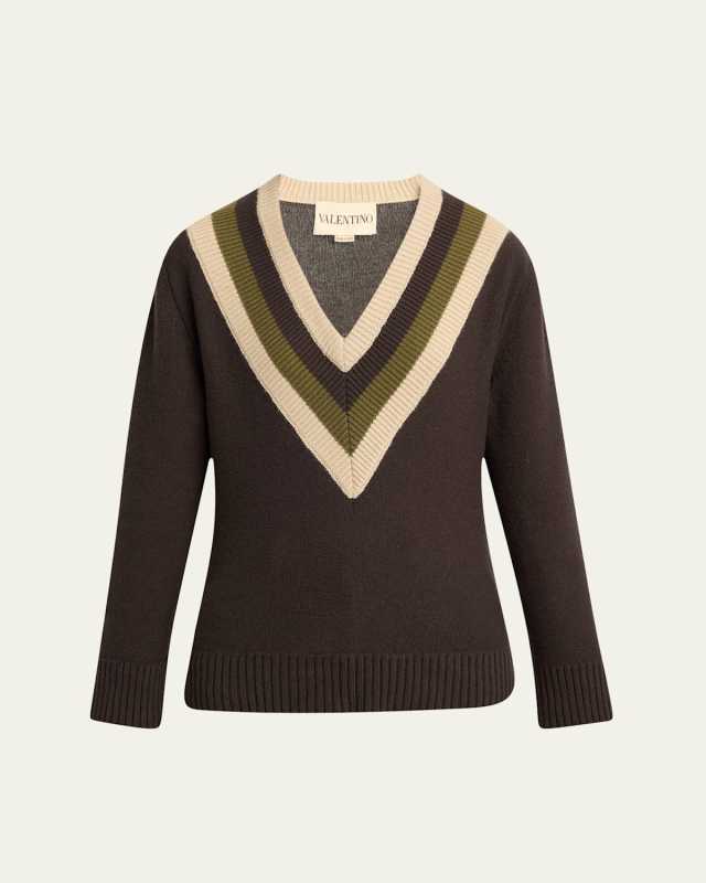 Maglia Striped Wool Sweater